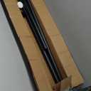 Oxdigi Tension Curtain Rods Adjustable Shower Curtain Rod Spring Tension 142.1-160 Inches, Curtain Rods No Drilling No Rust Antislip Heavy Duty for Bathroom, Window, Closet, Room Divider, Matte Black
