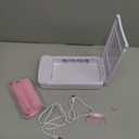 Nail Tool Sterilizer with Blue Light, Portable USB Sterilizating Box, Multi-Functional Nail Cleaner Box for Manicure Salon,Tweezers,Tattoo,Scissors,Jewelry,Phone, Watch,Keys