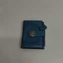 SENDEFN Small Wallets for Women Bifold RFID Blocking Leather Card Holder Compact Wallet with Zipper Coin Pocket