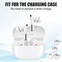 3 x Ear Tips for Galaxy Buds 3 Pro - Silicone Earbuds for Samsung Buds Pro 3, Compatible with Samsung Galaxy Buds Pro Replacement Accessories, L/M/S (3 Pairs) (White)