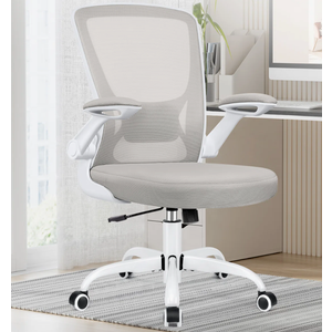 Ergonomic Office Chair, Comfort Swivel Home Office Task Chair, Breathable Mesh Desk Chair, 
Lumbar Support Computer Chair with Flip-up Arms and Adjustable Height