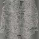 Avidlove Lingerie for Women Sexy Lace Bodysuit Deep V Teddy One Piece Babydoll Nightgown (Large, White)