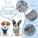 6 x Sadnyy 6 Pack Winter Dog Shirt Boy Pet Clothes Doggy Tee Tank Top Kitten Shirts with Letters for  Dogs Cats Soft Cozy Chihuahua Vest Apparel for Dog Cat Puppy(Small)