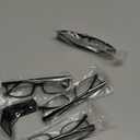 Gaoye +1.25 Reading Glasses Men - Blue Light Blocking Lenses, TR90 Frames, UV400 - Eyeglasses with Clear Vision (A4 Pack Black)