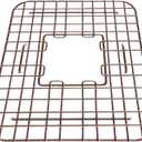 SinkSense Gehry 14" x 11.75" Kitchen Sink Bottom Grid, Antique Brown