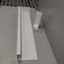 Baseboard Heater Cover, 3FT-6FT Retractable Galvanized Steel Easy Slip-On Baseboard Heater Cover with End Caps, Baseboard Covers for Hydronic Home Heating Systems