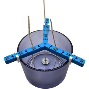 Universal Candle Wick Holder 3 Way: Holds 1 or 3 Wicks for Candle Making. (3)
