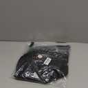 Kitmaz High Waisted Scrub Pants for Women - 4-Way Stretch Anti-Wrinkle Medical Slim Fit Jogger Pants, Drawstring & 5 Pockets (X-Large, Black)