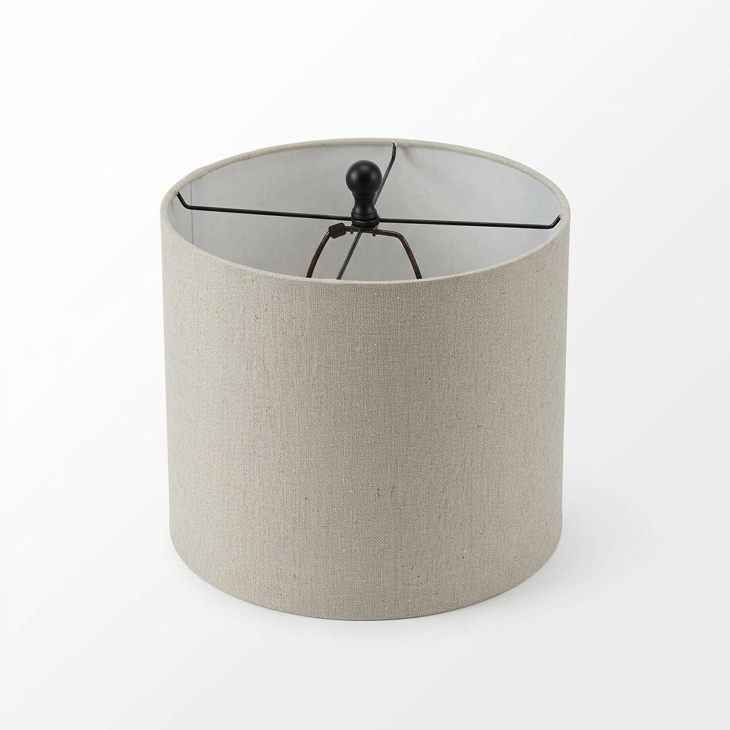 Hardback Drum Lampshade Spider Fitting Lamp Shade