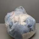 BEDELITE Fluffy Queen Comforter Set - Super Soft Sherpa Light Blue Comforter for Queen Size Bed, Luxury Warm Bedding Set for Winter, Fuzzy Bed Set 3 Pieces (1 Comforter, 2 Pillowcases)