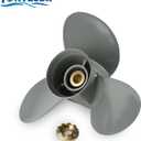 Outboard Aluminum Boat Outboard Propeller for Honda, 14.8x17,OEM No.58133-ZY3-A17HR