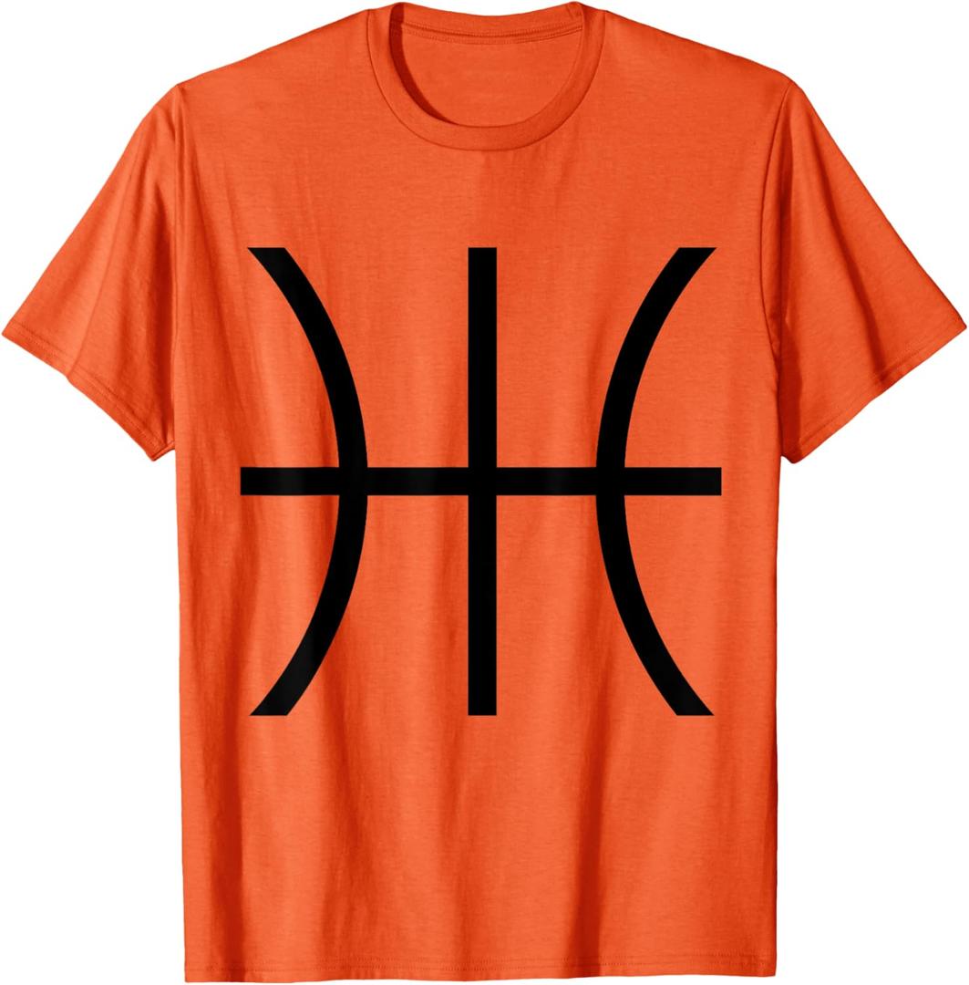 Easy Halloween Basketball Costume T-Shirt Large