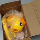 iPlay, iLearn Baby Duck Bath Toy, Toddler Bathtub Suction Water Spinner Gear, Kid Shower Fishing Game W/ Net, Floating Animal, Wind up Swimming Duck, Birthday Gift 6 9 12 Month 1 2 3 Year Old Boy Girl