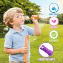 AuroTops 48 Pcs Bubble Wands Bulk,Bubbles Party Favors for Kids Giant Bubble Wand,Big Bubbles Birthday Gifts for Boys Girls,Ideal for Carnival,Wedding,Classroom Prizes,Goodies Bags Stuffers,6 Colors