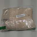 Linen Fabric by The Meter 39"x57" Soft Natural Craft Material Pre-Cut Linen Upholstery Fabric for Tablecloth Bags Pillow Cushion Cover Sewing Sofa Cloth (Beige, 39"x57")