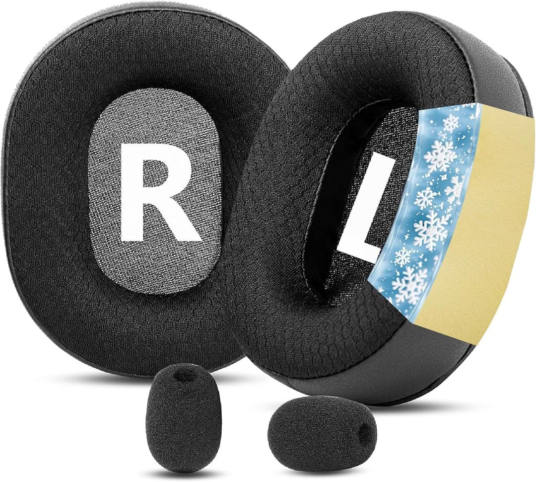 Stealth 700 Ear Pads Replacement Compatible with Turtle Beach Ear Force Stealth 450,700,420X, 600, 500P,PX5,PX3,X12, Ear Force XO Seven Headset(Cooling Gel and Memory Foam Ear Cushions)