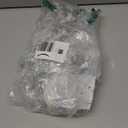 Attmu Christmas Window Lights, 120 Led Christmas Curtain Lights with 8 Modes, 9.84 Ft Tree Bell Deer Star Lights Xmas Decorations for Bedroom Wall Window Indoor Outdoor Party Decor (Yellow)