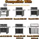 Genesis II E-410 Grill Parts Replacement for Weber Genesis II 400 Series II S-435 II LX E-410 II E-415 II SE410 GS4 66797 Flavorizer Bars 66097 Grates 66041 Heat Deflector Genesis 2 E-410 Grill Parts