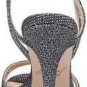 Jewel Badgley Mischka womens AriannaHeeled Sandal (10, Pewter)