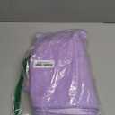 Xeoxarel Women's Soft Polar Fleece Vest, Lightweight Sleeveless Jackets Classic Fit Outerwear Pockets Casual Clothes Lavender, XL