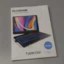 typecase Flexbook Keyboard Case for iPad 11th (A16, 2025) and iPad 10th Gen (10.9", 2022)  No Trackpad, 11-Color Backlight, 360 Rotatable, 7 Use Modes, Thin & Lightweight  Sky Blue