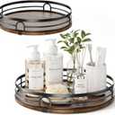 2 Pack 10" 12" Lazy Susan Turntable Organizer for Table Top