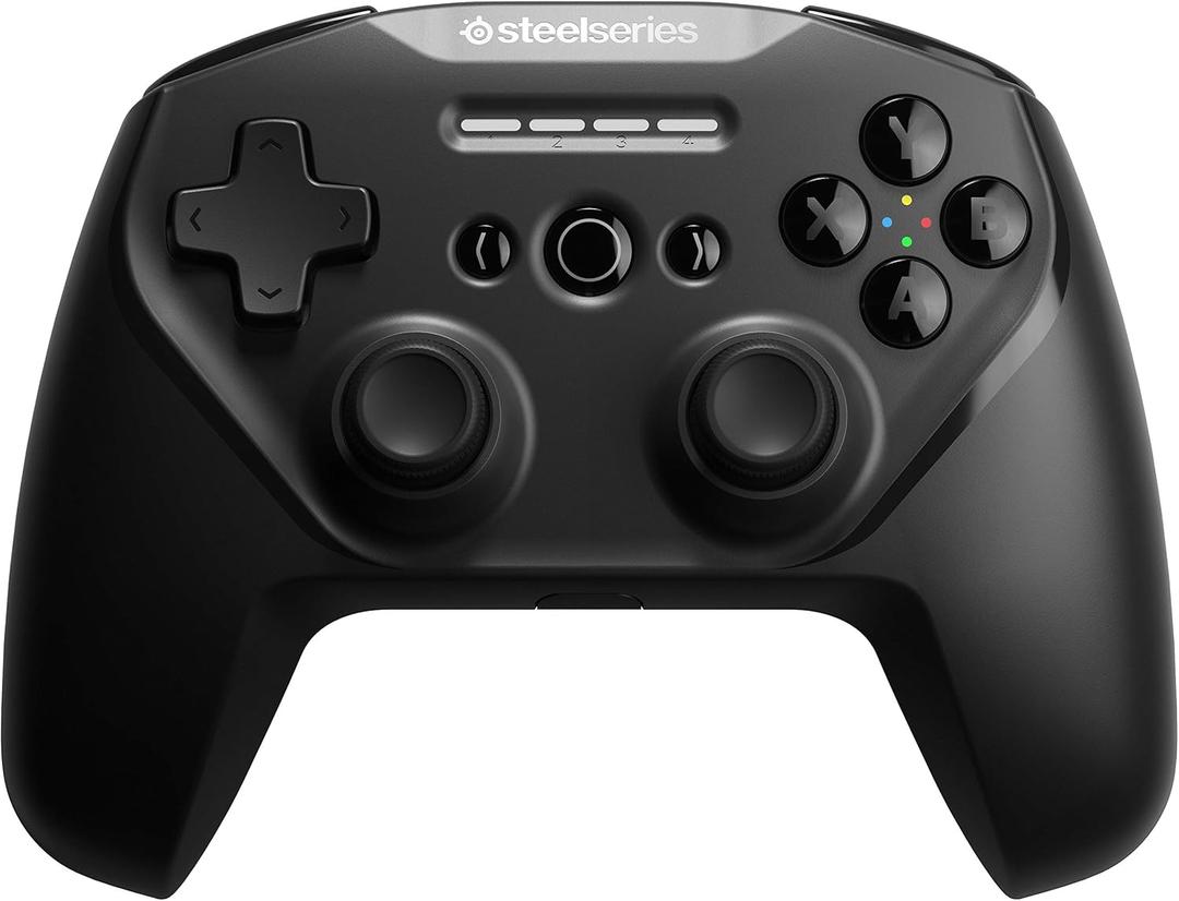 SteelSeries Stratus Duo Wireless Gaming Controller  Compatible with Android, Windows, VR, and Chromebooks  Dual-Wireless Connectivity  High-Performance Materials  Supports Fortnite Mobile