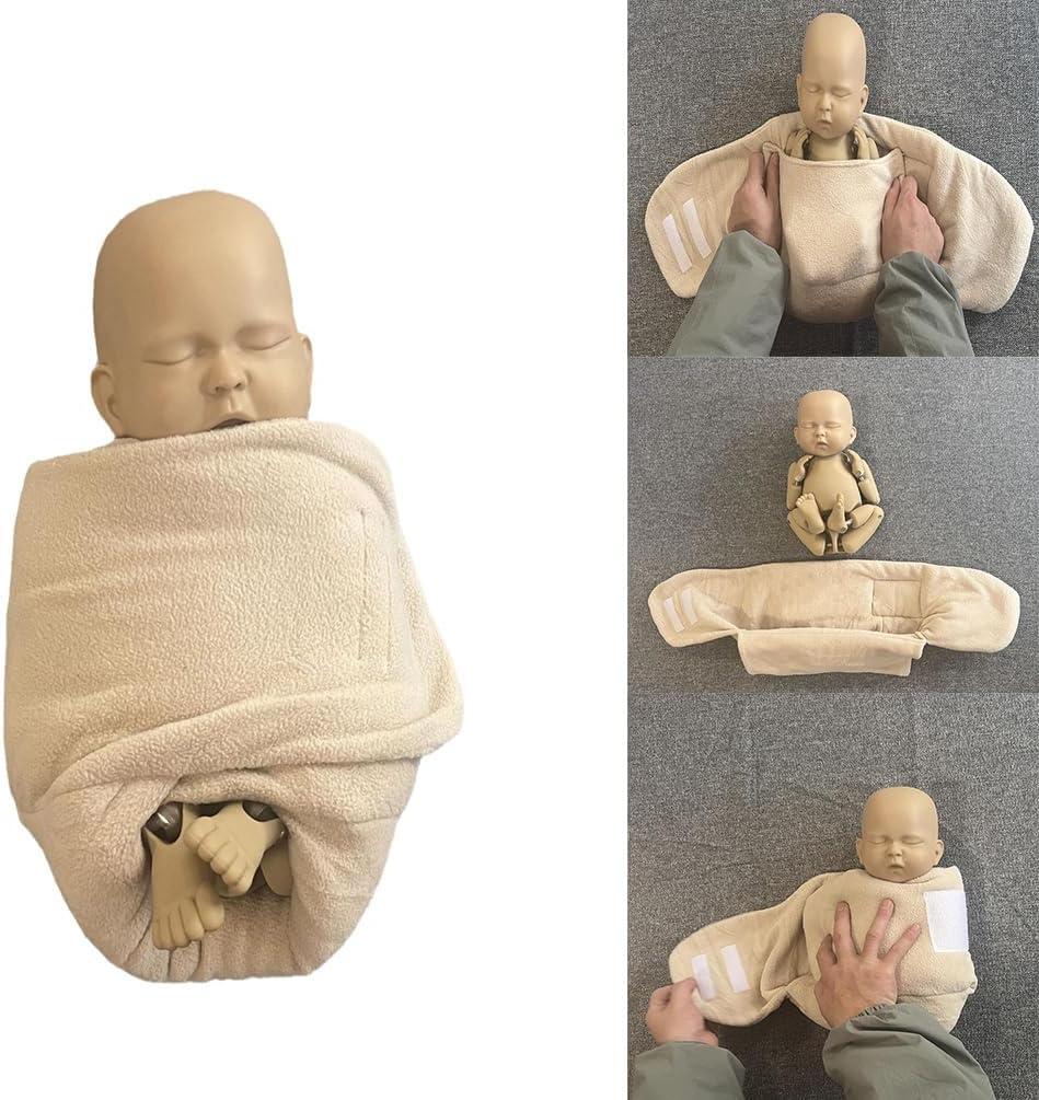 Newborn Baby Photography Props Wrap Mat Infant Boy Girl Stuffer Posing Wrap Assistant Posture for Photo Props Pad Poster