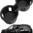Cup Holder Fit for Honda Pilot 2023 2024 2025 & Passport 2024 2025 2026 Center Console Cup Holder Protection Interior Decoration for Honda Ridgeline 2024 2025 Accessories