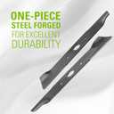 Greenworks Replacement Lawn Mower Blades (Fits : 20' Mower / 25302)