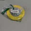 Duct Tape 1 Inch X 44 Yards, 8.5 mil Thickness, Heavy Duty Yellow Duct Tape, No Residue, Waterproof, Tear by Hand for Repairs, Industrial, Professional Use