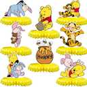 Honeycomb Centerpieces 3D Table Decorations Table Deco Birthday Party Supplies Party Decoration (8PCS)