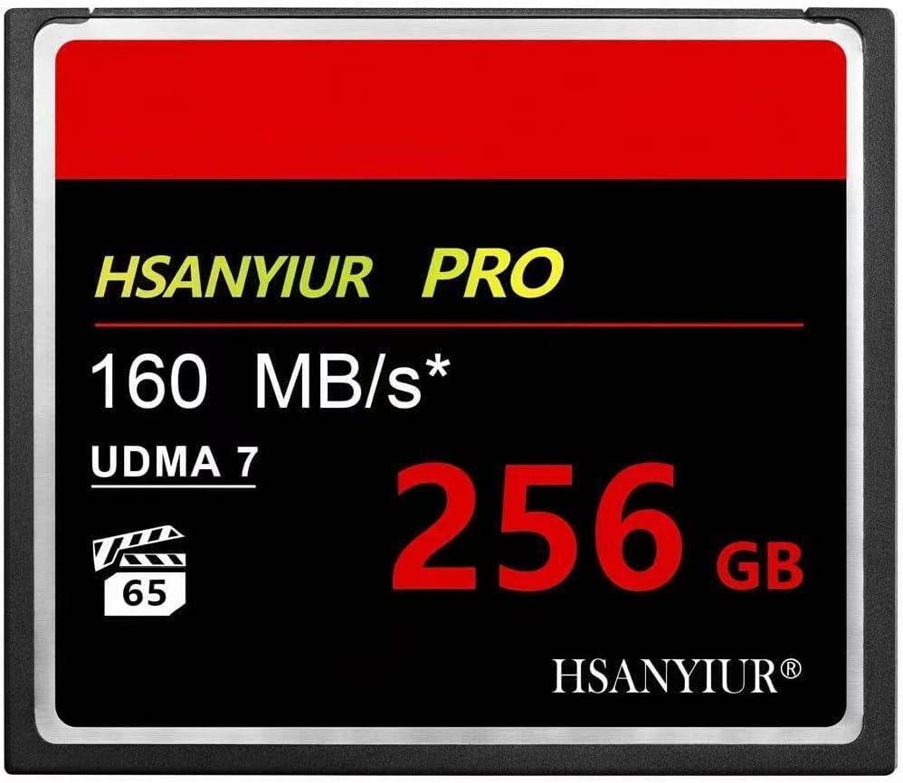 256GB UDMA 160MB/sHigh-Speed Transfer, Large Capacity CF Card for Professional Photographers, Videographers & Enthusiasts