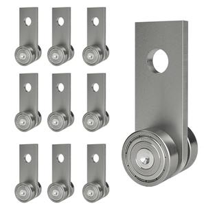 Trolley Assembly,2 Wheel Trolley Rollers for Use with 1-5/8" Wide and All 1-5/8" or Taller Strut Channel (Pack of 10)…