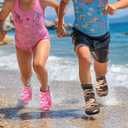 Kids 3mm Neoprene Water Socks, Anti-Slip Quick Dry Sand Socks (M)