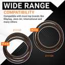 BlueStars 211124 & 211125 Washer Belt Assembly - Compatible with Whirlpool Maytag Jenn-Air Washers - Replaces 12112425 12112425VP 210024 AP4011179 PS2005284 22002570
