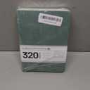 CAGIE Lined Journal Notebook for Women Men 320 Pages 100 Gsm Paper Thick Journaling Notebooks A5 Leather Journals for Writing Hardcover Journal Supplies for Work Note Taking Diary, 5.7x8.3 In, Green