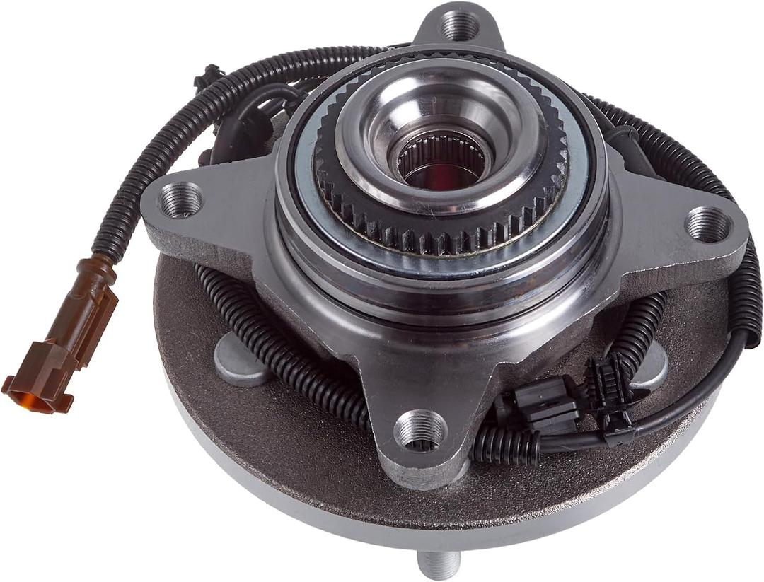 TUCAREST 515169 (For 4WD Models) Rear Wheel Bearing and Hub Assembly Compatible With 2015 2016 2017 Ford F-150 [5 Lug W/ABS, FL3Z-1104-C FL3Z-1104-E HA590594 BR931007]