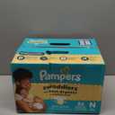 Pampers Swaddlers Diapers, Size 0 (up to 10 lbs), 84 Count, Absorbent, Keeps Baby Dry and Comfortable, Skin Safe Disposable Baby Diaper(Newborn)
