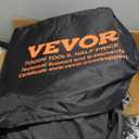 VEVOR, Tote Bag Plastic/Fabric material Black Clear And Orange