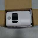 LUXON LED Motion Sensor Night Light with Digital Alarm Clock, Bathroom Clock Plug Into Wall 4000K Warm White, Dusk to Dawn Sensor for Bedroom, Hallway, Bathroom, Kitchen, Stair Indoor (12Hour Format)