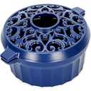 IGOHEALS Wood Stove Steamer - Rust Resistant Cast Iron Humidifier Pot with Three-Layer Porcelain Coating for Woodstove, Indoor Fireplace Steamer for Dry Winter, Decorative, 2.7 Quart-Blue