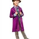 Rubies Wonka: Willy Wonka Costume for Kids, Boy's Small, 6-7 years