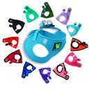 EcoBark Step in Dog Harness Small Blue Fully Adjustable Double Padded Step in Dog Harnesses (Small, Sky Blue)