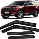 Canvcle Explorer Window Rain Guards for 2020-2025 2026 Ford Explorer