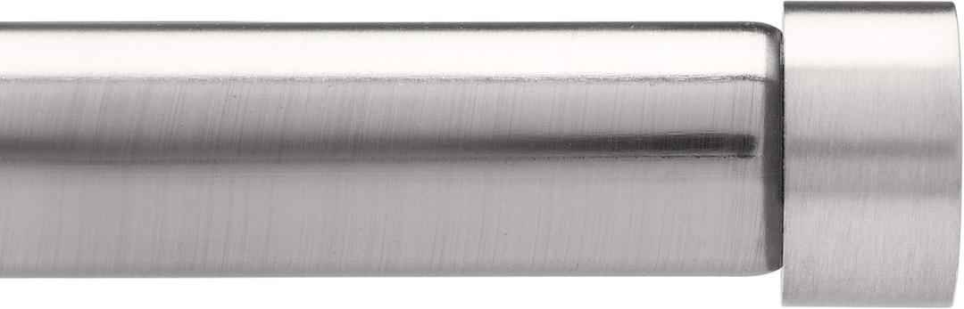 Umbra Cappa Adjustable Curtain Rod, Heavy Duty 1-1/4 Inch Diameter, 36 to 72 Inches, Nickel