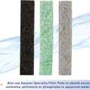 Aqueon QuietFlow 50 LED PRO Aquarium Fish Tank Power Filter For Up To 50 Gallon Aquariums