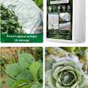 Plant Covers Freeze Protection, 10 ft x 20 ft 1.0 oz/yd Reusable Frost Protection Floating Row Cover, Frost Blankets for Plants, Frost Cloth for Cold Weather Snow, Winter Frost Pests Protection