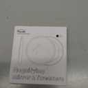 20X Magnifying Mirror with 2 Suction Cups, 3.5 inches Magnified Makeup Mirror and Slant Tweezers,Grey,1PC