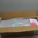 AWSUM 10ft /13ft Gymnastics Mat with Air Roller Tumbling Barrel Back Somersault Backbend Trainer for Inflatable Gymnastics Springboard Back Handspring Equipment, with Electric Pump (Pink/Black+Pink Roller)